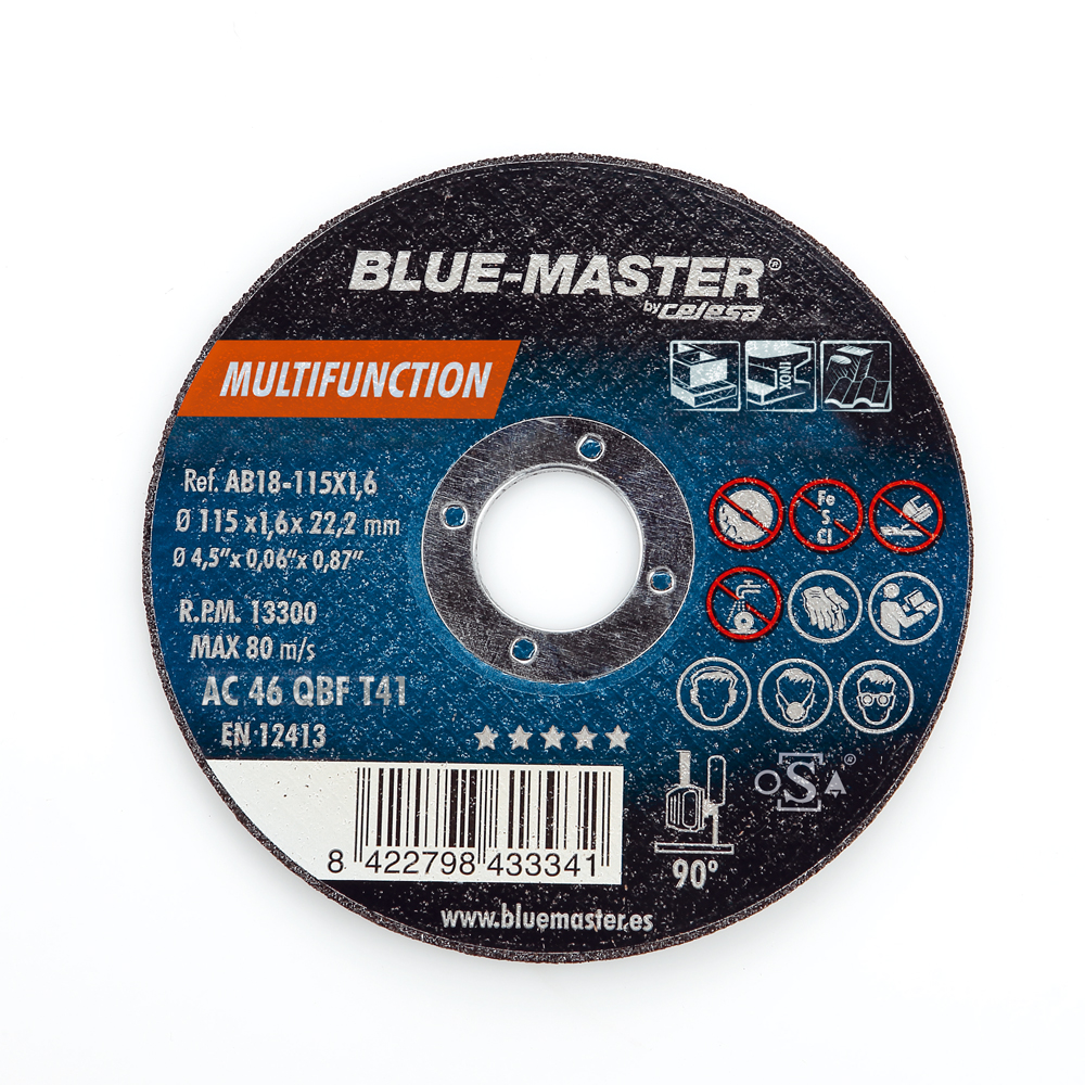 AB18 | DISCO BLUE-MASTER ABRASIVO MULTIUSO