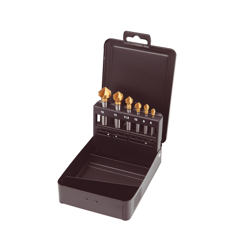 AV16CM3 | JUEGO BLUE-MASTER AVELLANADOR DIN 335 C 6,30- 25 MM TIN