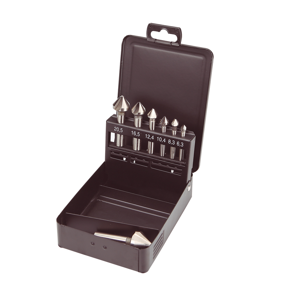 AV9CM5 | JUEGO BLUE-MASTER AVELLANADOR 75º HSS Ø 6,3-25 MM