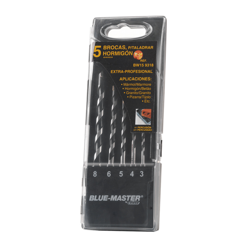 BW159318 | ESTUCHE BLUE-MASTER BROCA ELASTIC-PLUS 3-4-5-6-8 REF.9318