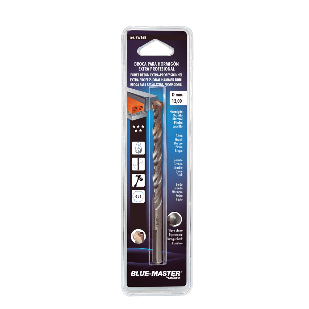 BW16B | BROCA BLUE-MASTER PARED EXTRA-PROFESIONA BLISTER