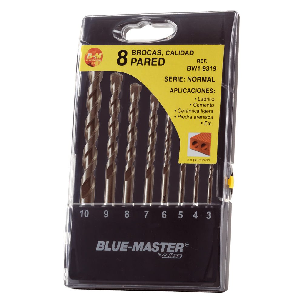 BW19319 | ESTUCHE BLUE-MASTER  BROCA PARED DE 3-10 MM REF.BW19319