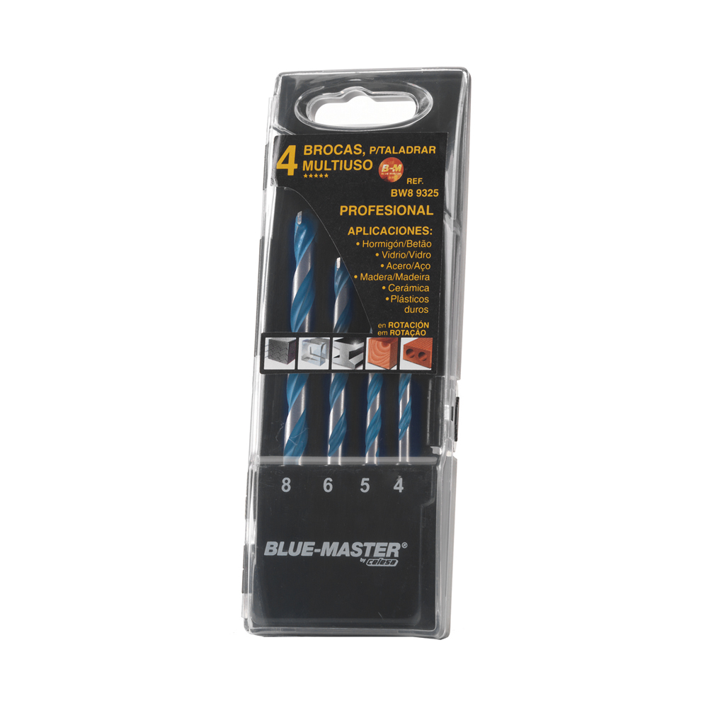 BW89325 | ESTUCHE BLUE-MASTER  BROCA MULTI-USO PROFES. Ø 4-8 MM