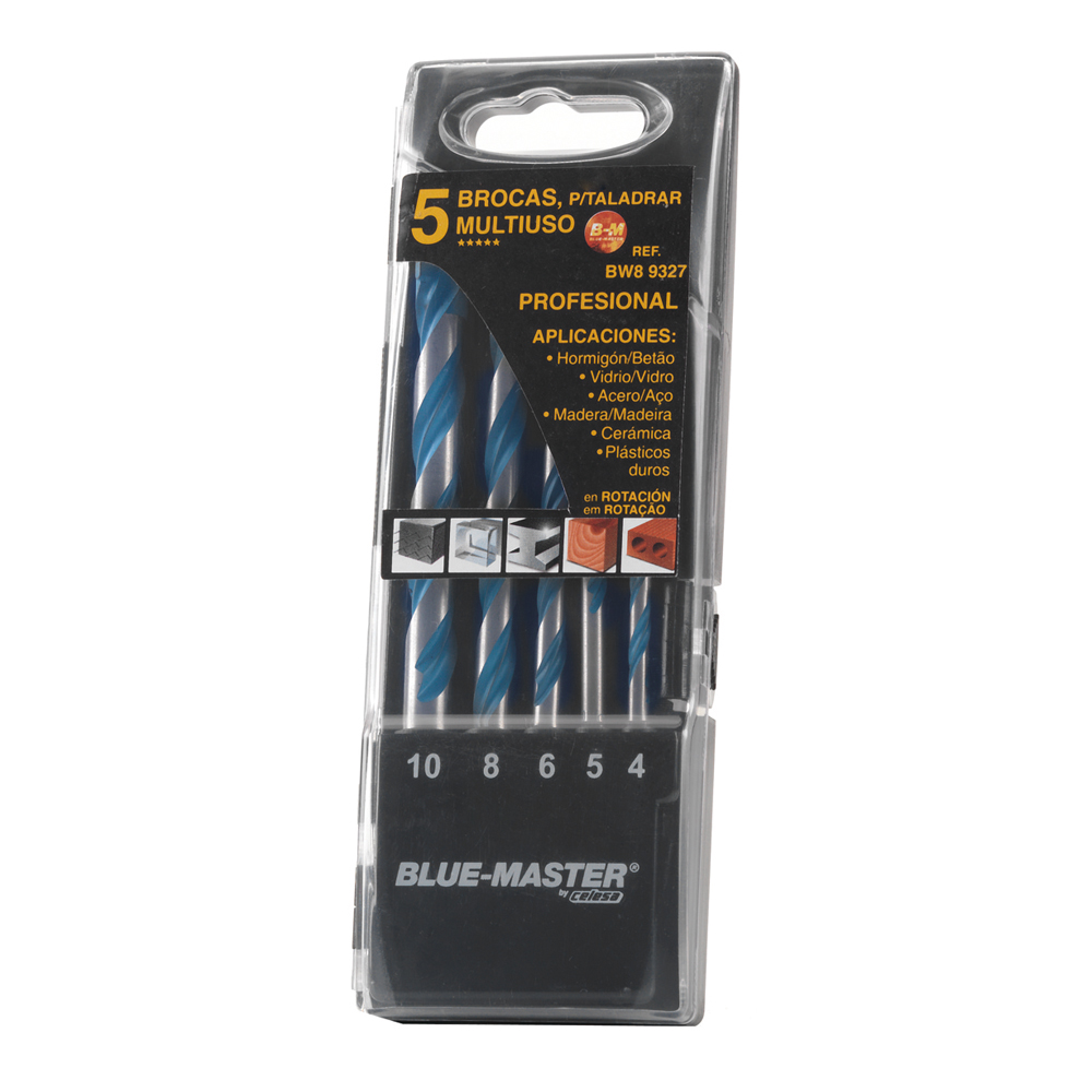 BW89327 | ESTUCHE BLUE-MASTER  BROCA MULTI-USO PROFESIONAL  Ø 4-10 MM