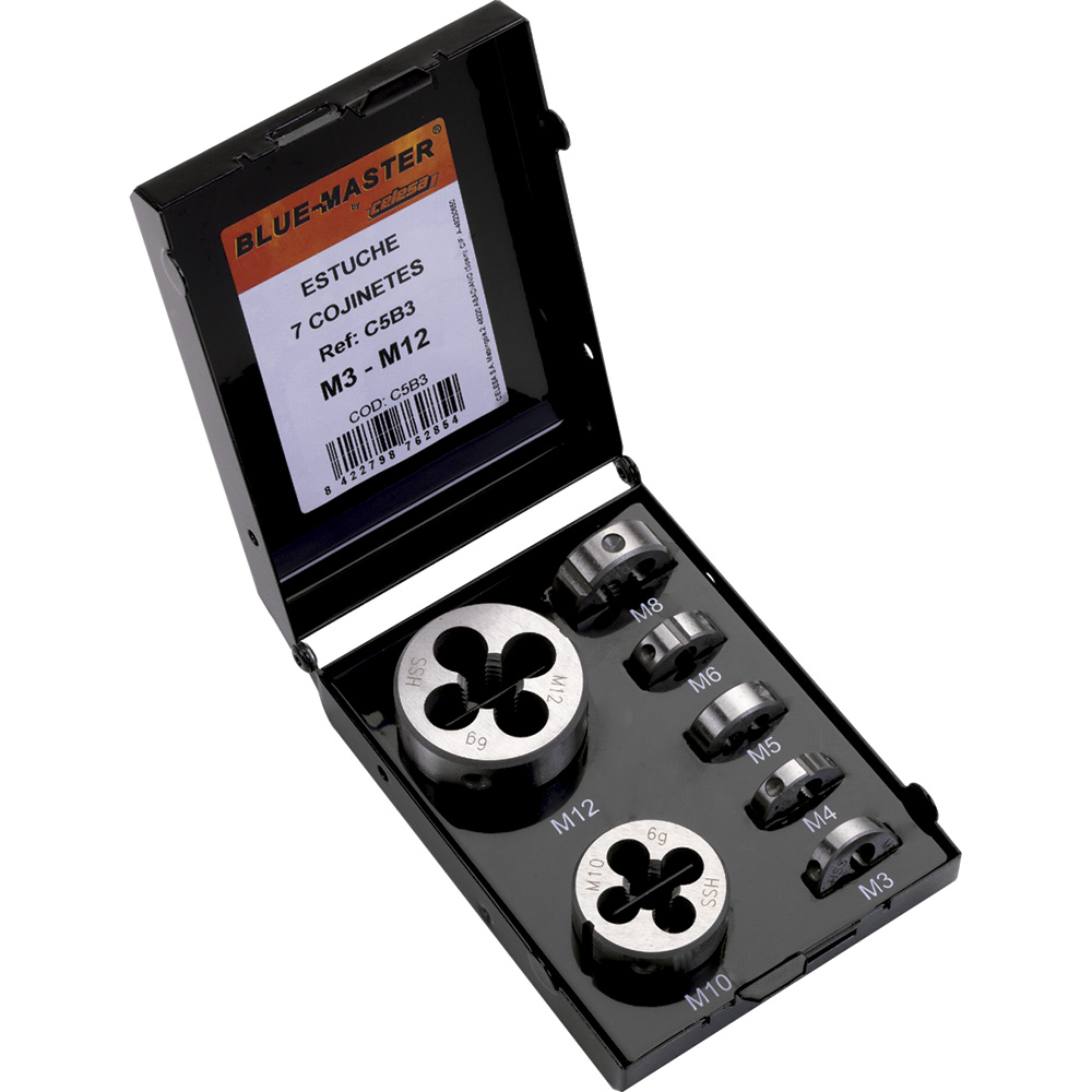 C5B3 | JUEGO BLUE-MASTER COJINETES HSS M3-12