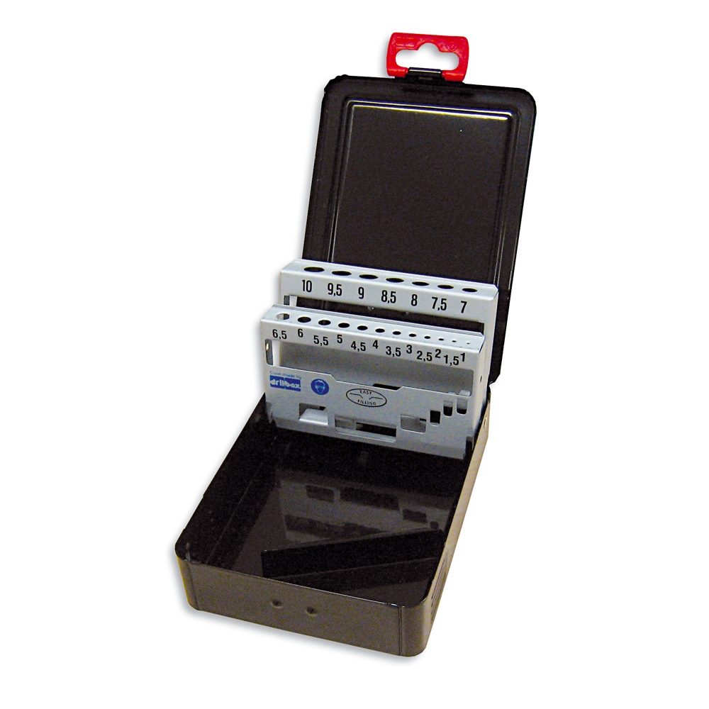 D0006V | ESTUCHE BLUE-MASTER METALICO BROCA Ø 2-7X0,50+8 VACIO