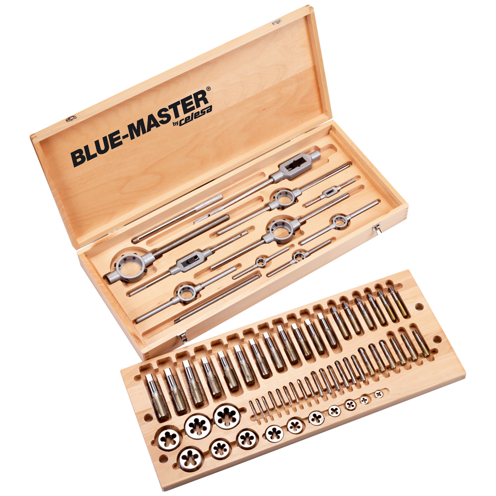 D628-2 | ESTUCHE BLUE-MASTER MACHOS Y COJINETES D628-2ª M5-M30