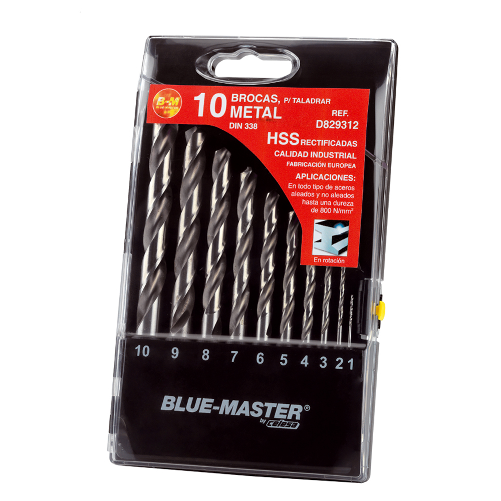 D829312 | ESTUCHE BLUE-MASTER BROCA BRILLANTE 1-10X1 MM D829312