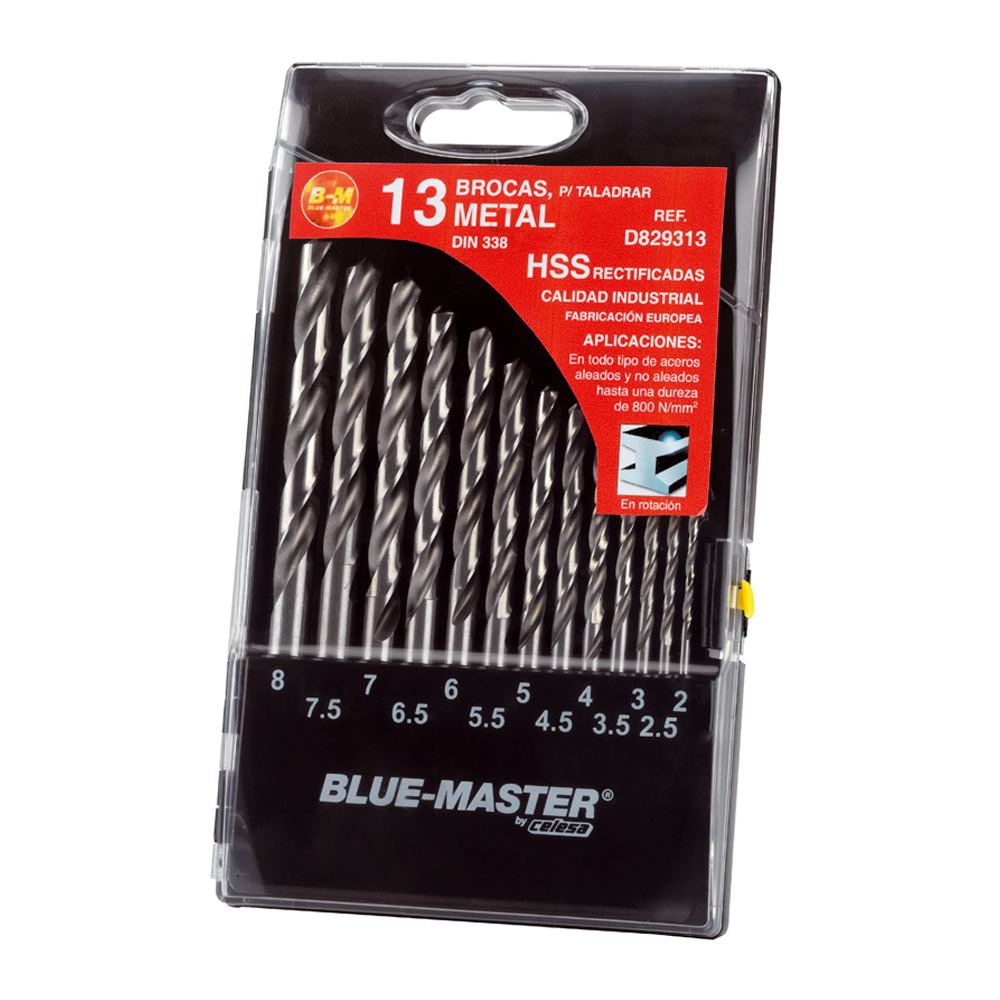 D829313 | ESTUCHE BLUE-MASTER BROCA BRILLANTE 2-8x0,5 MM D829313