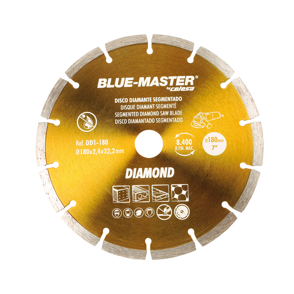 DD1 | DISCO BLUE-MASTER DIAMANTE SEGMENTADO DIAMOND