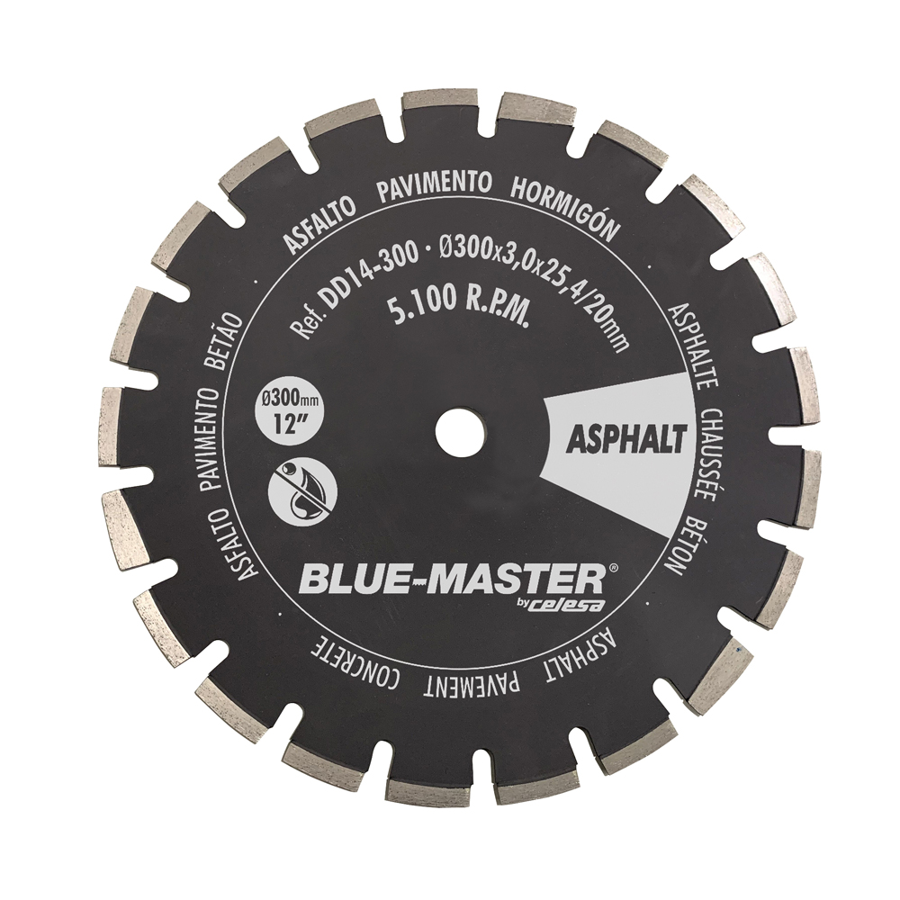 DD14 | DISCO BLUE-MASTER DIAMANTE PARA ASFALTO