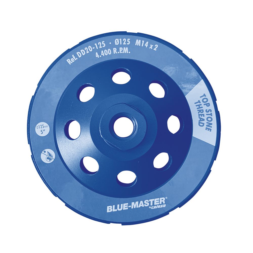 DD20 | PLATO BLUE-MASTER DIAMANTADO ROSCA M14