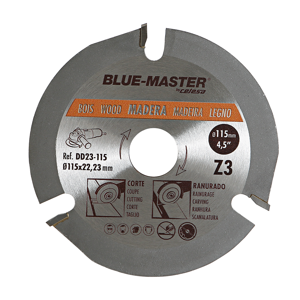 DD23 | DISCO BLUE-MASTER PLACA MD MADERA