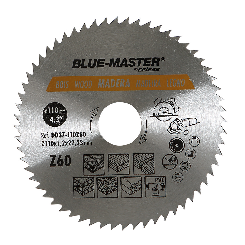 DD37 | DISCO BLUE-MASTER DE CORTE 3PCS MADERA