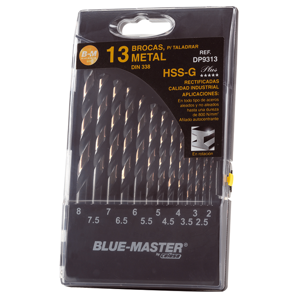 DP9313 | ESTUCHE BLUE-MASTER BROCA PLUS Ø2-8X0,50 MM DP9313