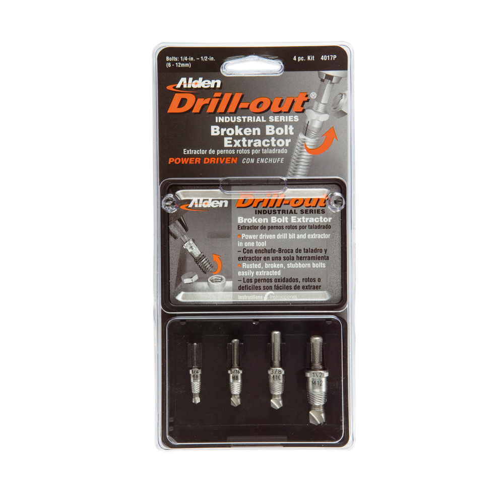 EP401C | JUEGO BLUE-MASTER  EXTRACTORES TORNILLOS 4 PZAS.