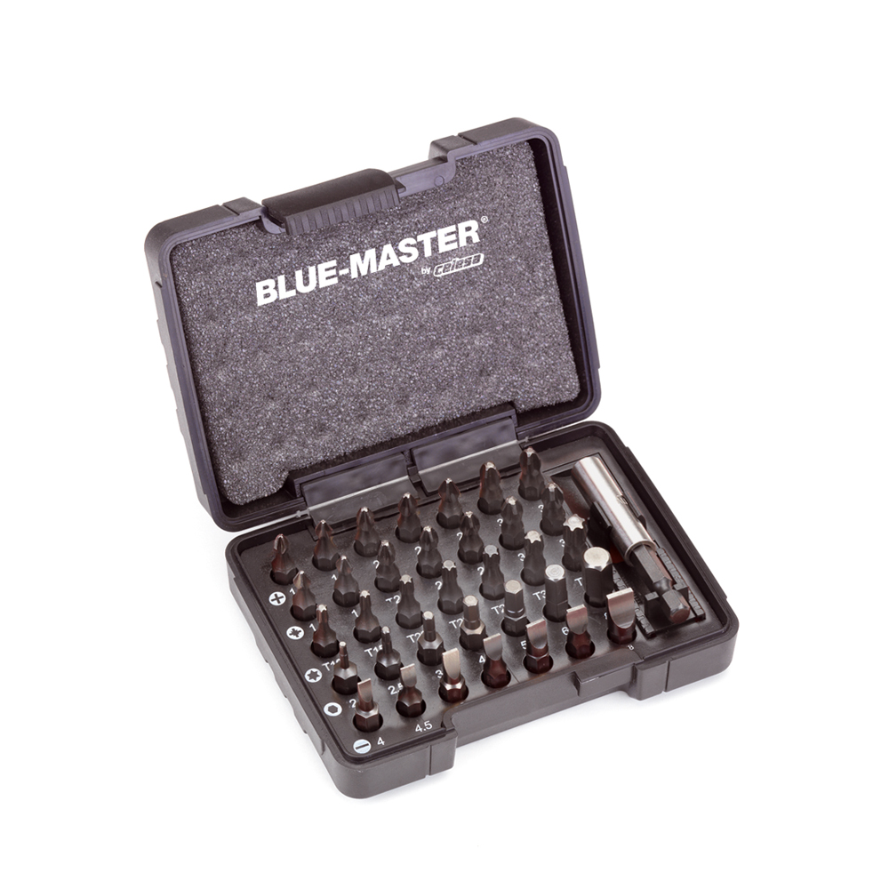 EPT7 | ESTUCHE BLUE-MASTER PUNTAS ATORNILLAR 36 PIEZAS. EPT7