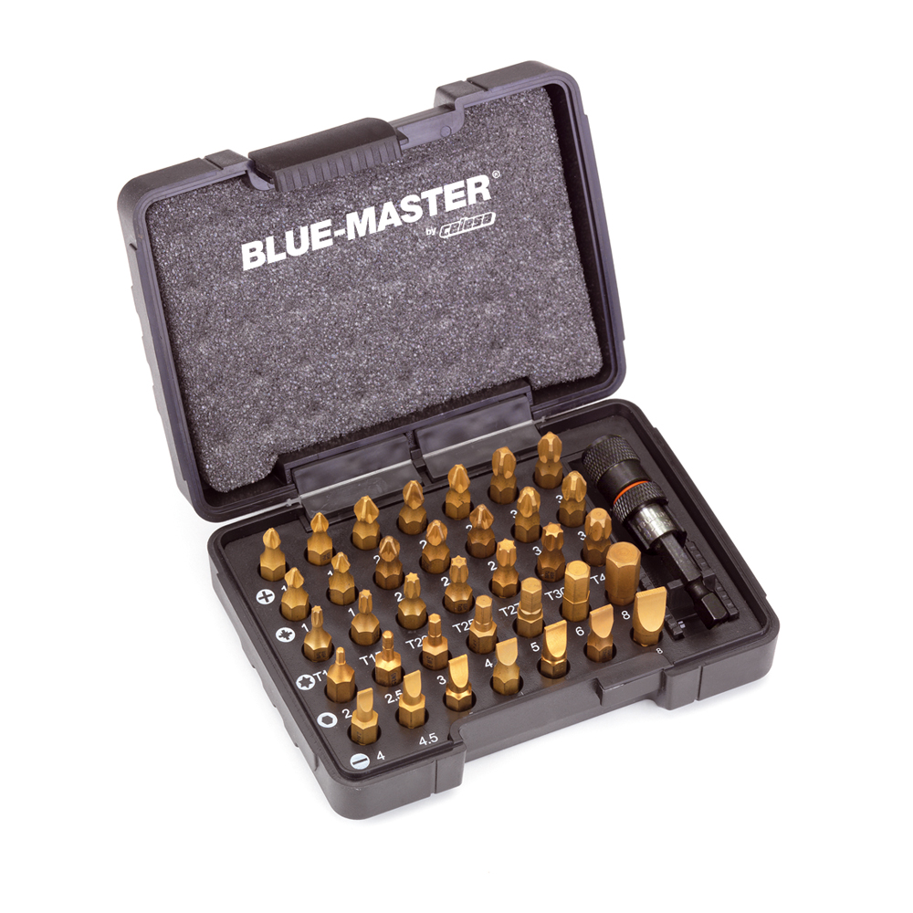 EPTT7 | ESTUCHE BLUE-MASTER PUNTAS ATORNILLAR 36 PIEZAS. EPTT7 TIN