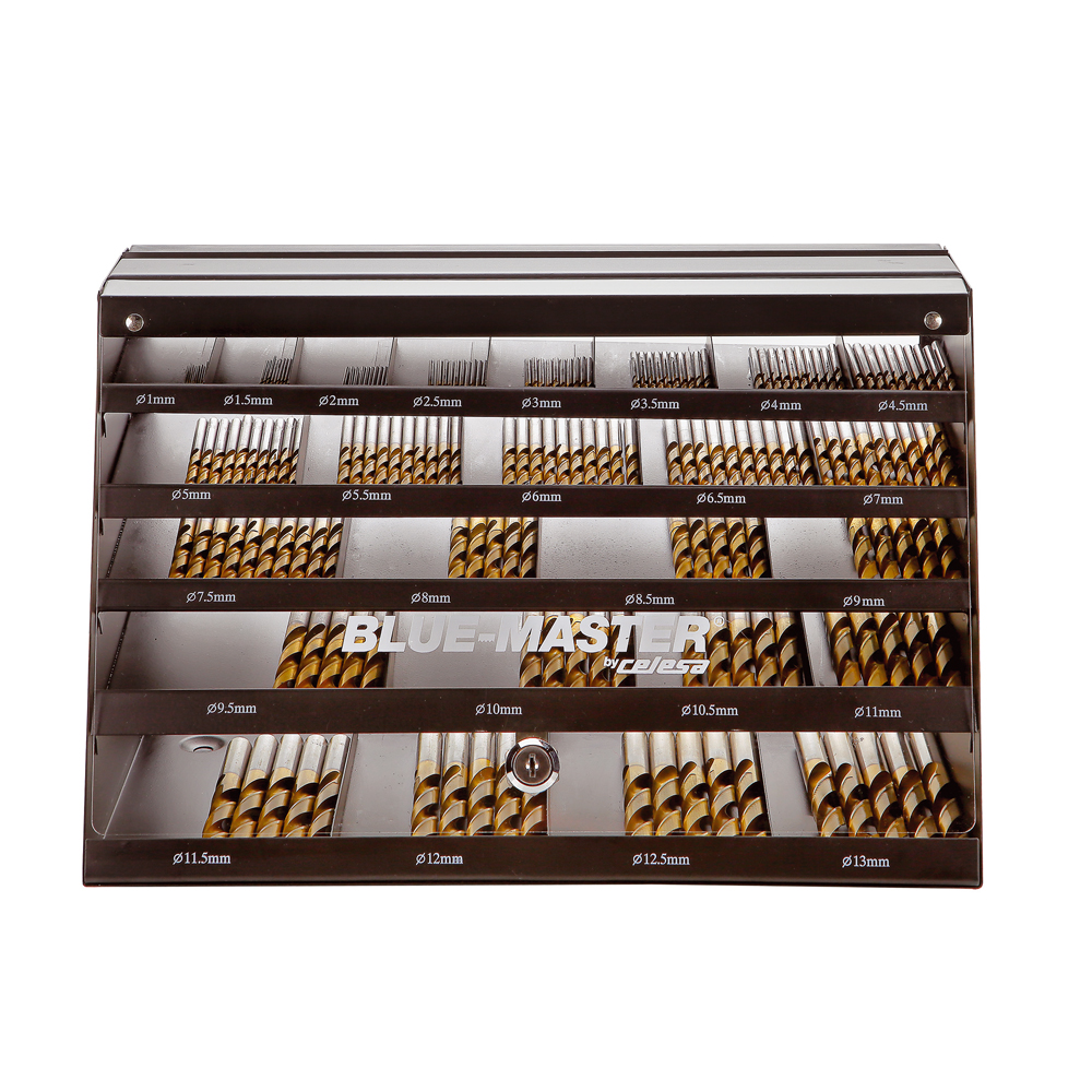 EXPBROCASBC18 | EXPOSITOR BLUE-MASTER BROCAS TIN Ø1-13x0,5 REF. BC18