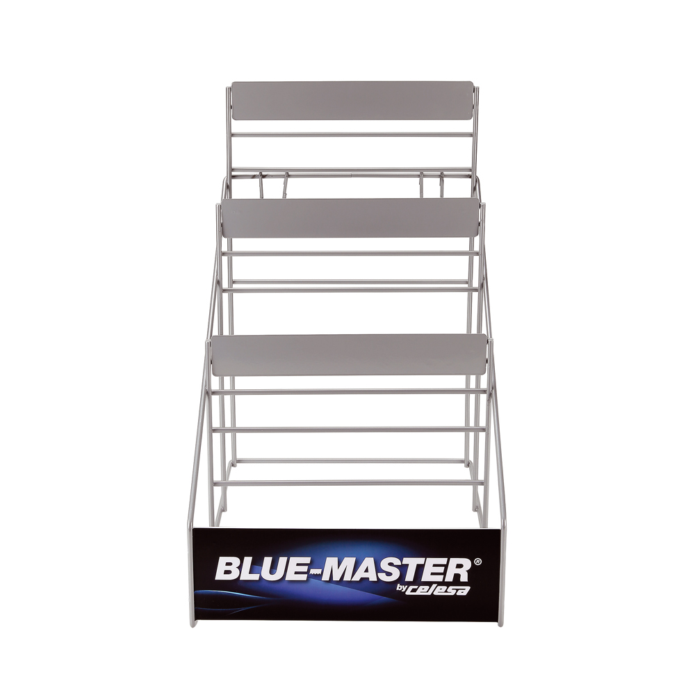 EXPOSITOR1V | EXPOSITOR BLUE-MASTER  3 PISOS Nº 1 515X330X360MM