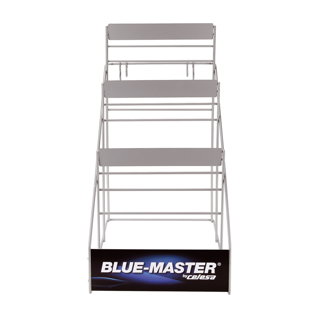 EXPOSITOR2V | EXPOSITOR BLUE-MASTER  3 PISOS Nº 2 615X330X360MM