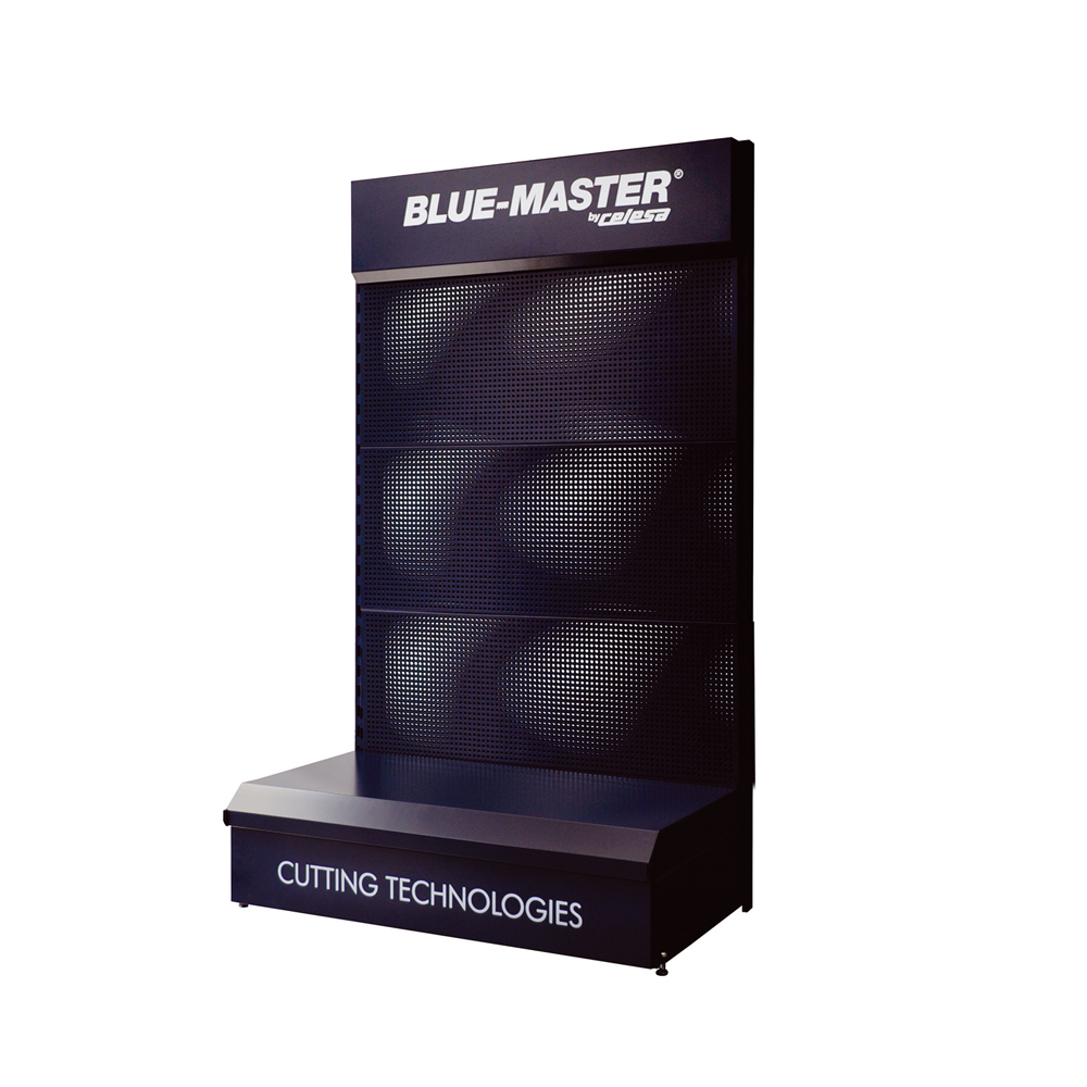 EXPOSITORBAJO1BM | EXPOSITOR BLUE-MASTER  BAJO 1 CARA BM 1680X1000X550MM