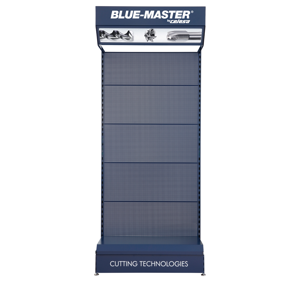 EXPOSITORBM | EXPOSITOR BLUE-MASTER  LINEAL ALTO BM 2480x1000x550MM