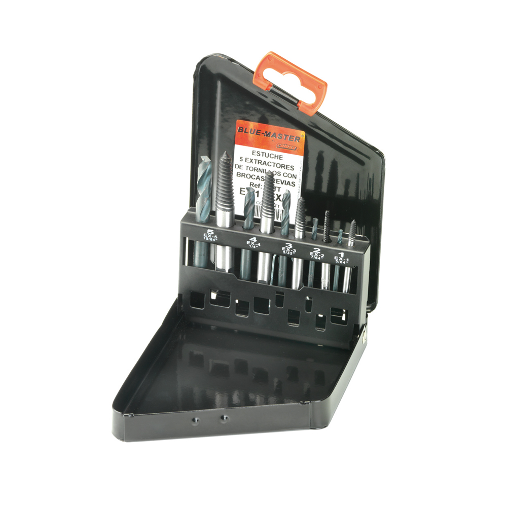 EXTT | ESTUCHE BLUE-MASTER EXTRACTORES Y BROCAS PREVIAS