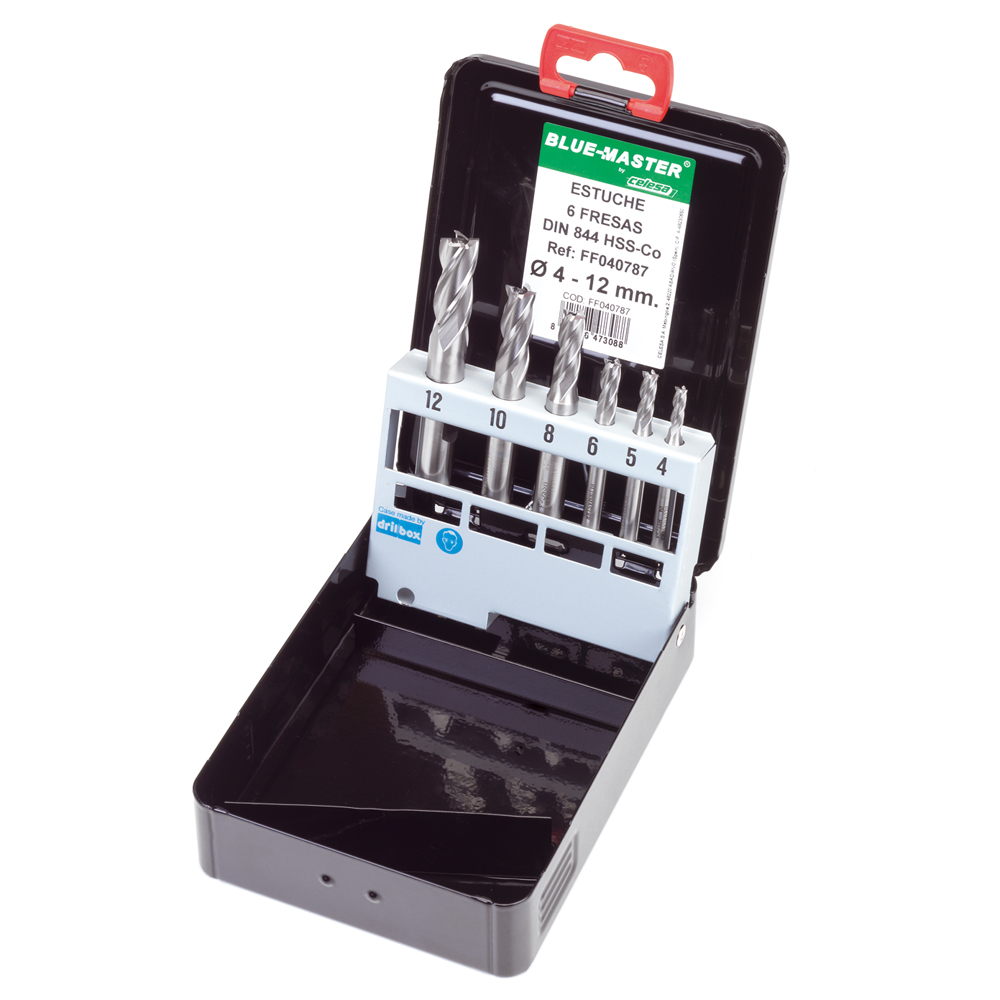 FF040787 | ESTUCHE BLUE-MASTER 6 FRESA DIN 844 B V /L M42