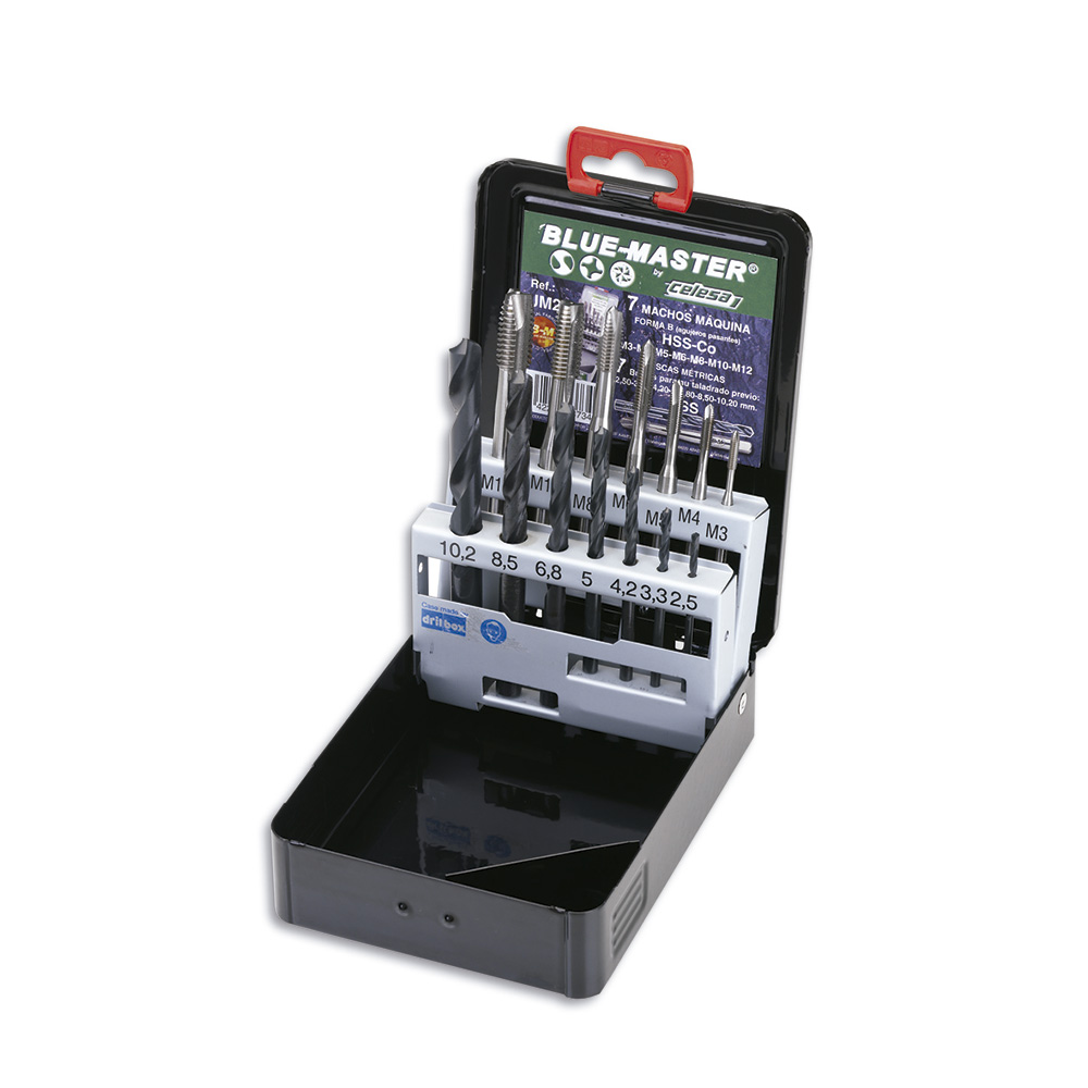 JM2 | JUEGO BLUE-MASTER MACHOS MAQUINA FORMA B- M3-M12 + BR. PREVIAS