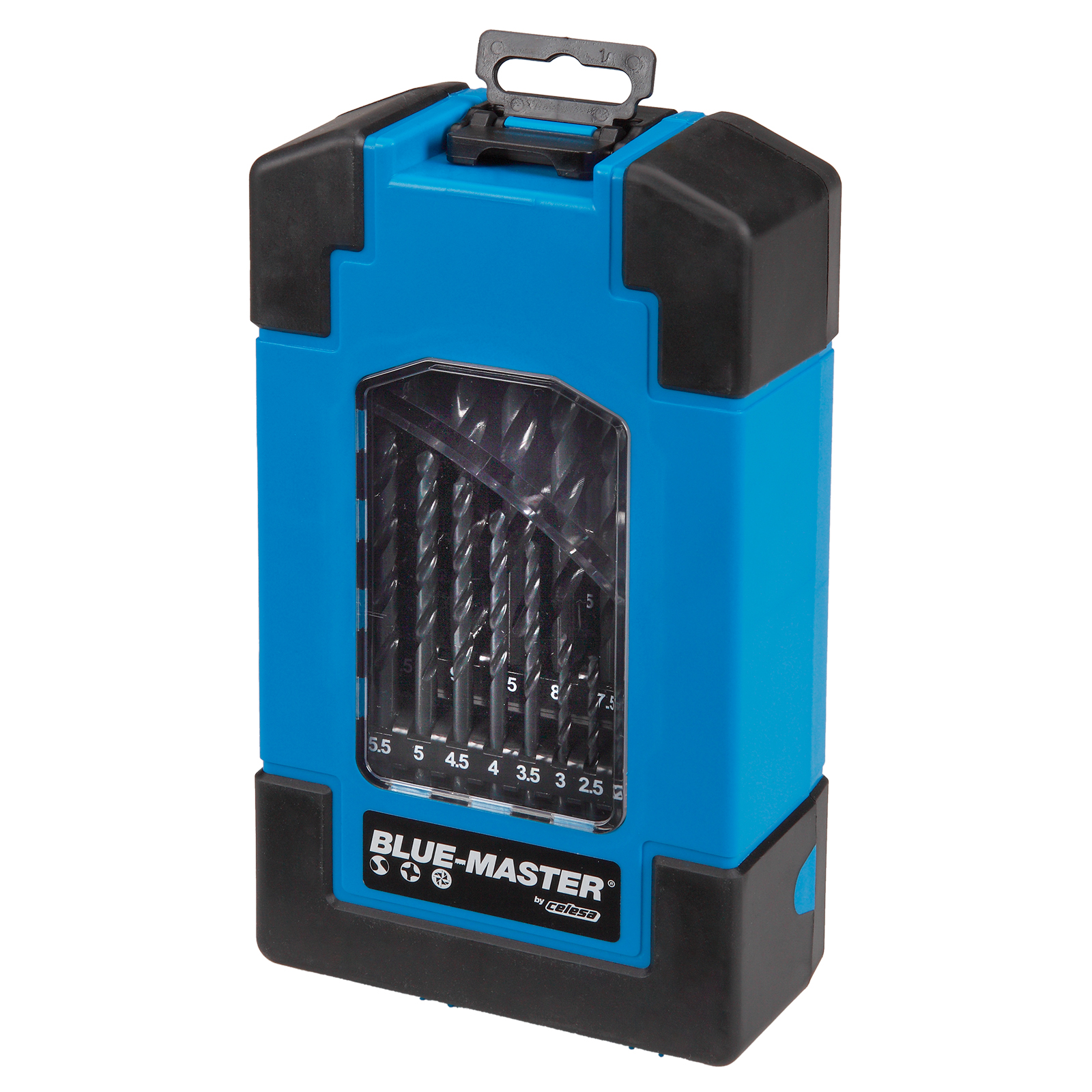 P6011 | ESTUCHE BLUE-MASTER AZUL BROCA 25PCS HSS DIN338 Ø1-13X0,5MM