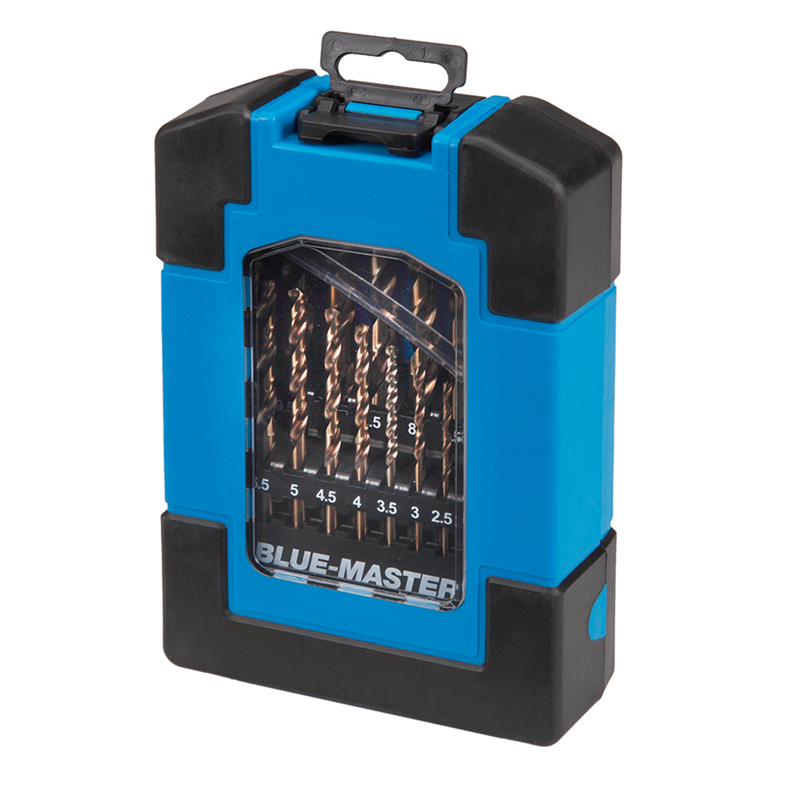 PC6010 | ESTUCHE BLUE-MASTER AZUL BROCA 19PCS HSS-Co DIN338 Ø1-10X0,5MM