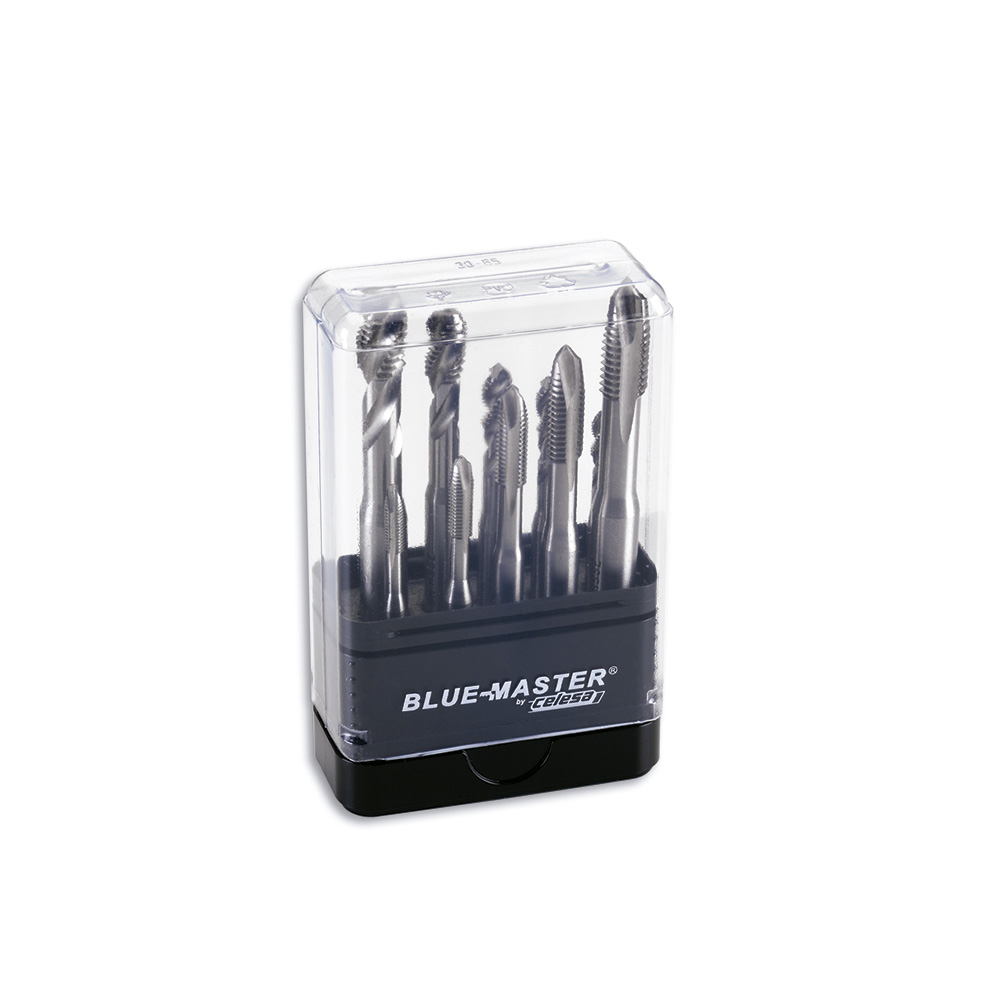 PT01 | 10 MACHO MÁQUINA BLUE-MASTER REF. 2 y 4 -M4-M10 S/NORMAL