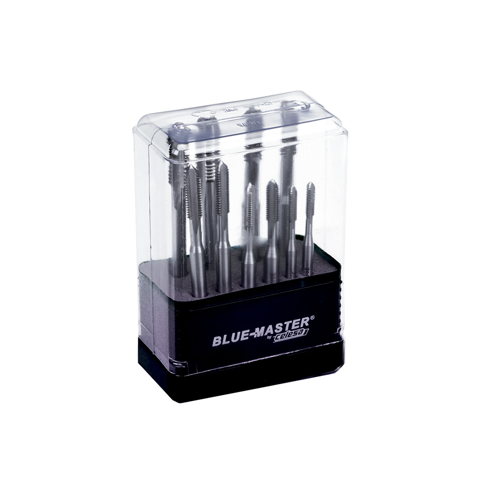 PT10 | 5 MACHO MÁQUINA BLUE-MASTER FORMA C PARA LATON M4-M10