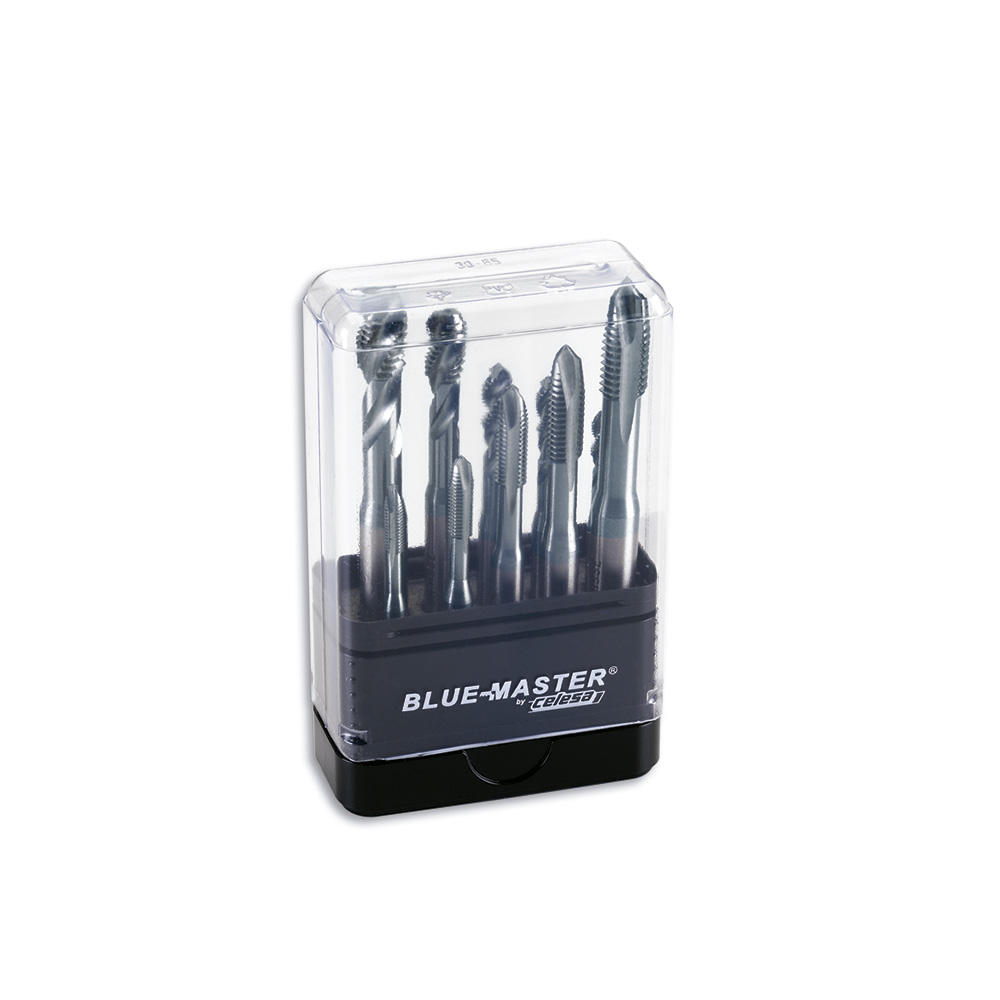 PT11 | 10 MACHO MÁQUINA BLUE-MASTER REF. 2 y 3 -M4 a M10 TICN