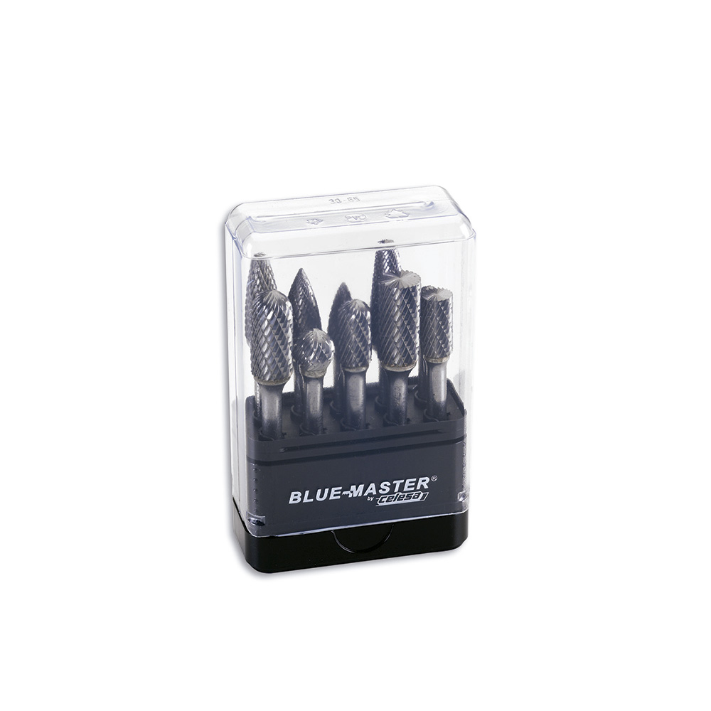 PTFR31 | JUEGO BLUE-MASTER 10 FRESAS ROTATIVAS REF. PTFR31