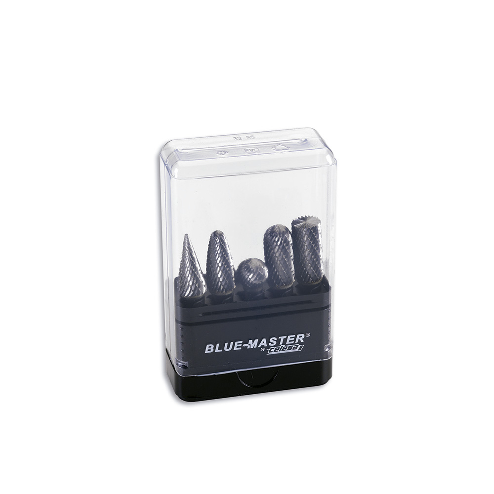 PTFR35 | JUEGO BLUE-MASTER 5 FRESAS ROTATIVAS REF. PTFR35