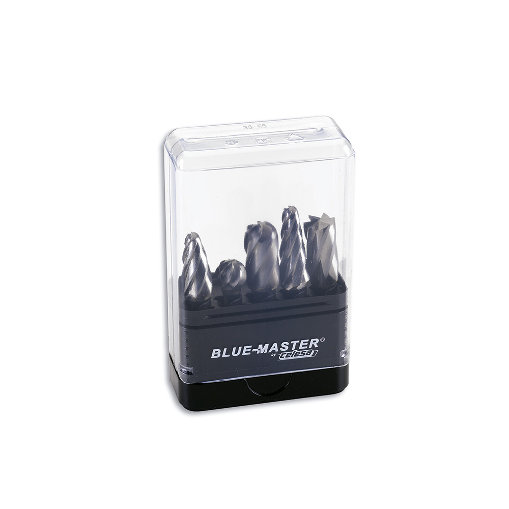 PTFR36 | JUEGO BLUE-MASTER 5 FRESAS ROTATIVAS REF. PTFR36