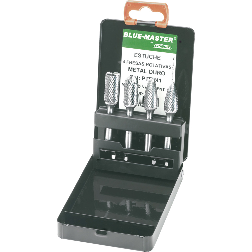 PTFR44 | JUEGO BLUE-MASTER 4 FRESAS ROTATIVAS REF. PTFR44