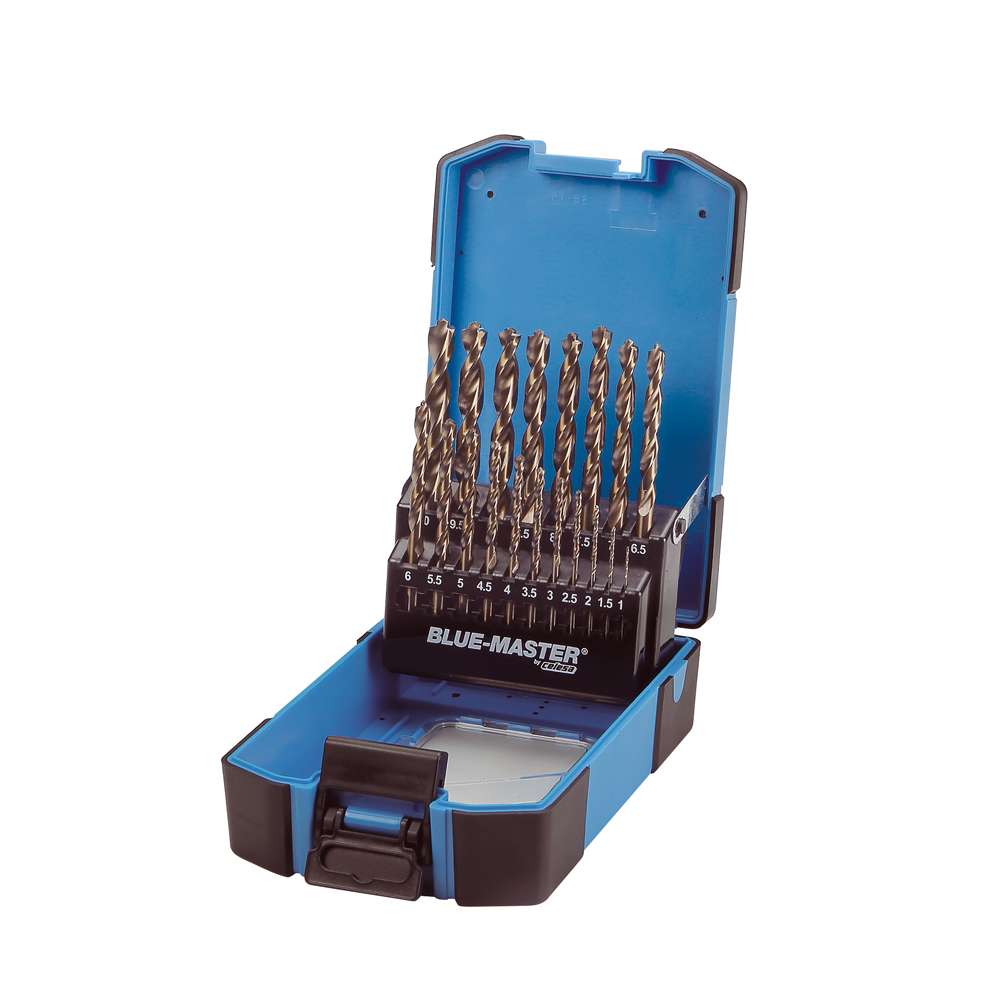 PTX010 | ESTUCHE BLUE-MASTER BROCAS PLASTICO HSS-CO XTURBO