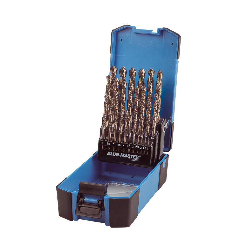 PTX011 | ESTUCHE BLUE-MASTER BROCAS PLASTICO HSS-CO XTURBO