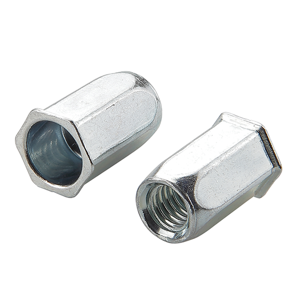 3858-M | TUERCA RIVETSERT SEMI-HEXAGONAL HCS CABEZA REDUCIDA TALADRO ESPECIAL