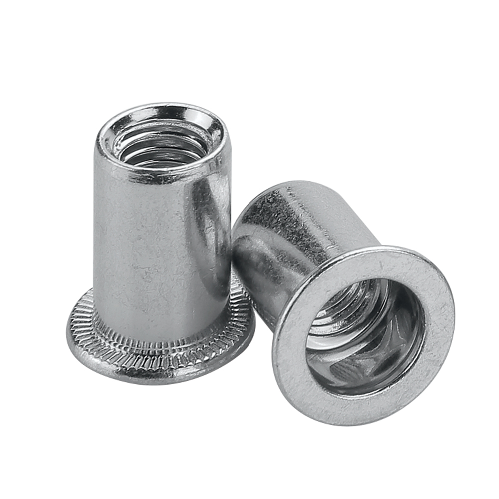 3953-M | TUERCA RIVETSERT ESTRIADA INOX CABEZA PLANA
