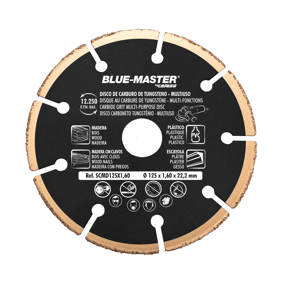 SCMD | DISCO BLUE-MASTER MULTIUSOS PARA RADIAL