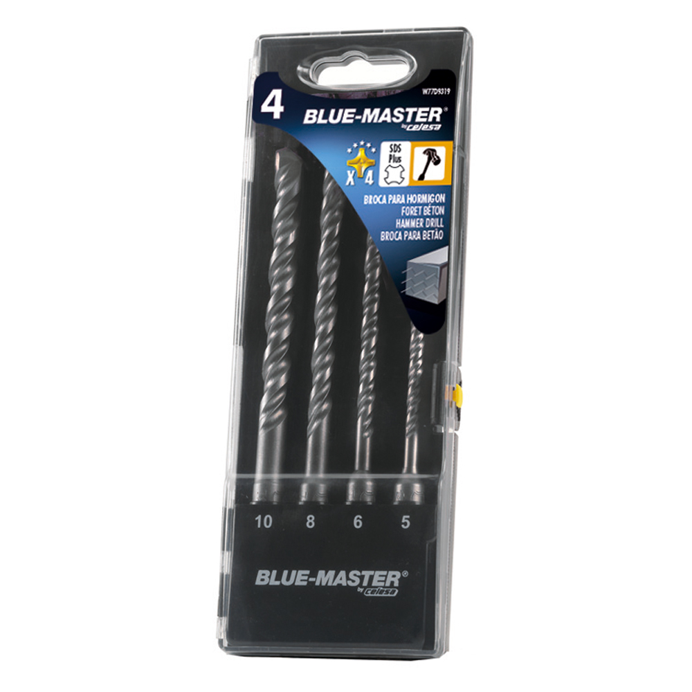 W77D9319 | ESTUCHE BLUE-MASTER W77 4 BR. Ø5-6-8-10X165MM