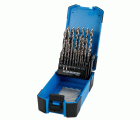 TK02011 | ESTUCHE BLUE-MASTER 25 BROCAS CILINDIRCAS HSS STEP CUT Ø1-13x0,50