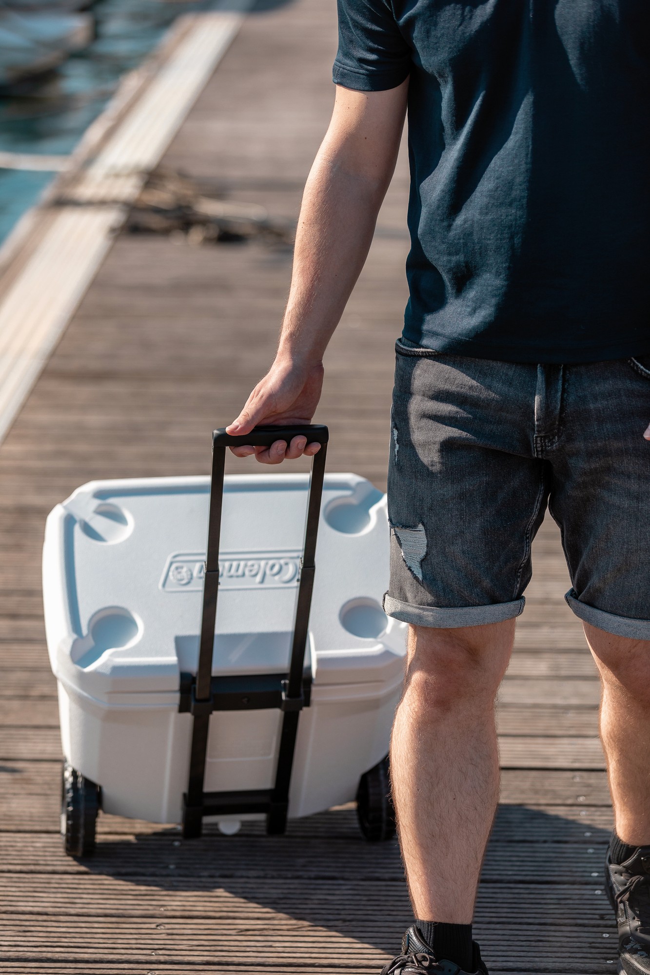 Nevera MARINE XTREME 50QT con ruedas (47 L).