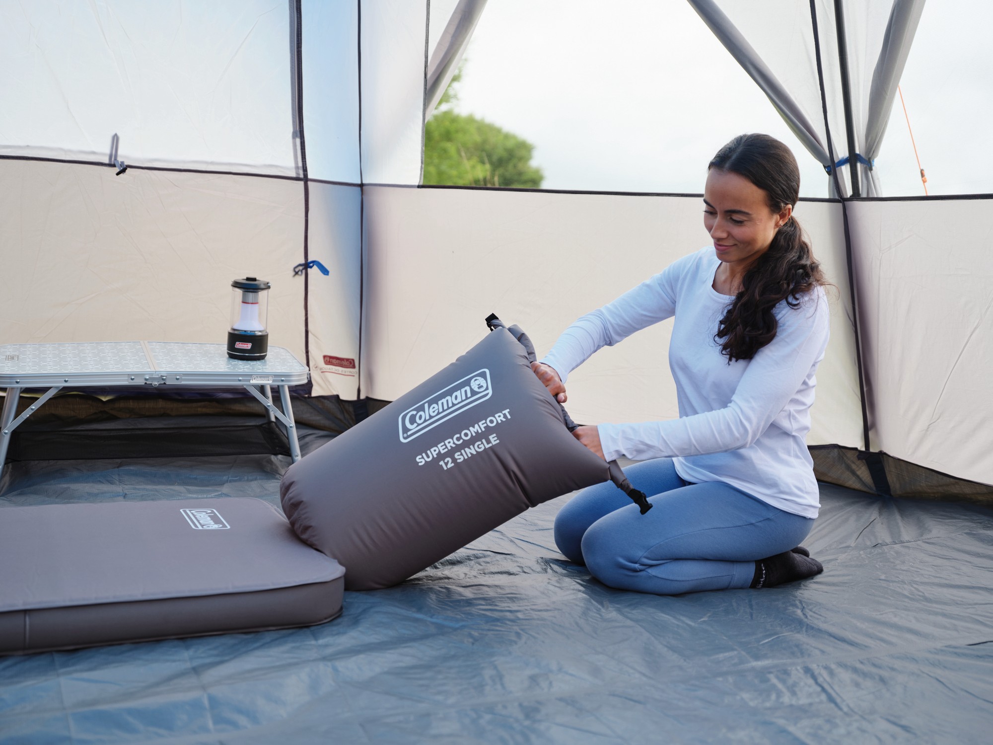 Colchón autoinflable SUPERCONFORT 7.5 Double  (200 x 128 x 7,5 cm)