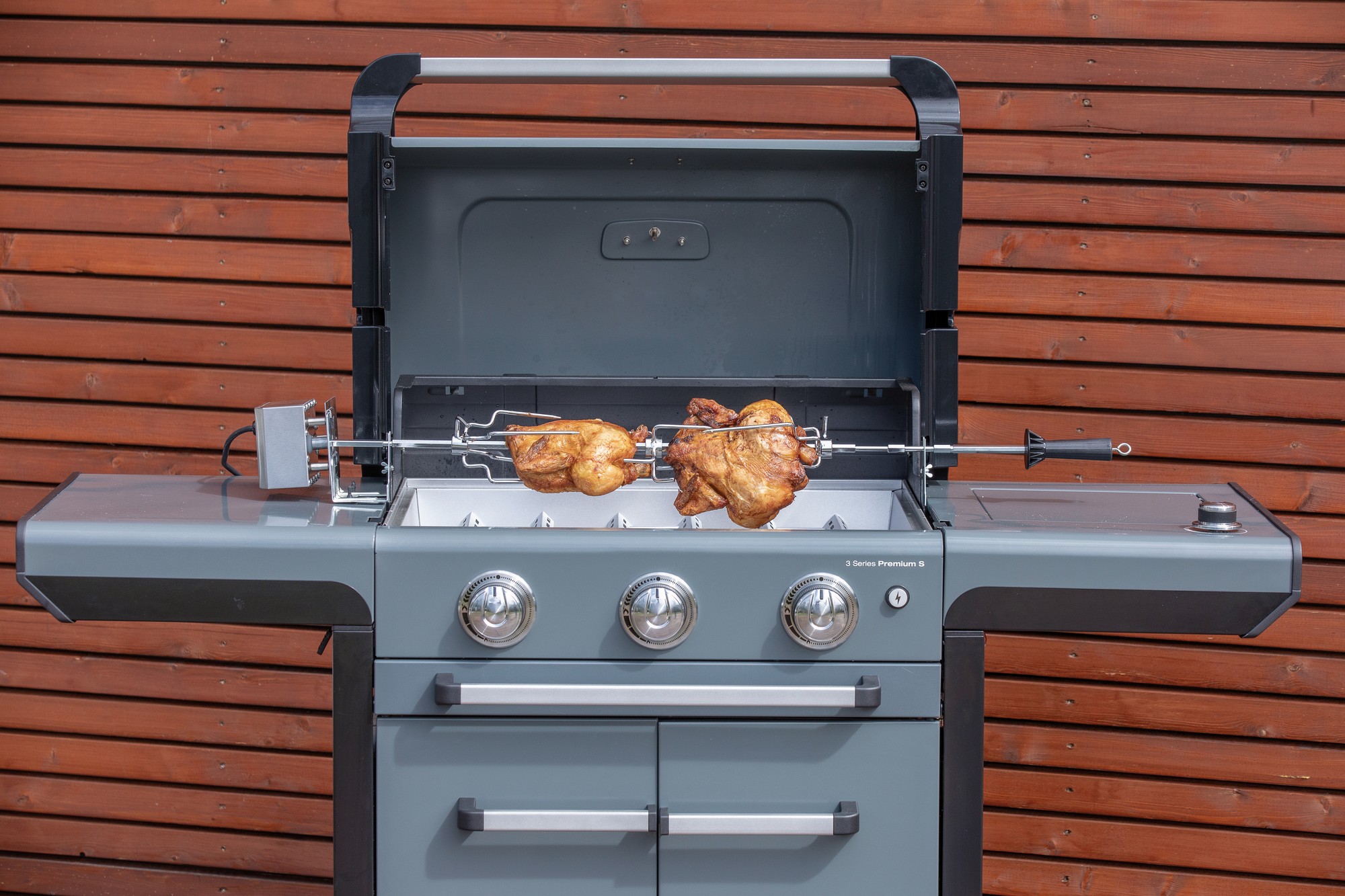 Asador de Pollos ELECTRICO PREMIUM para BBQ