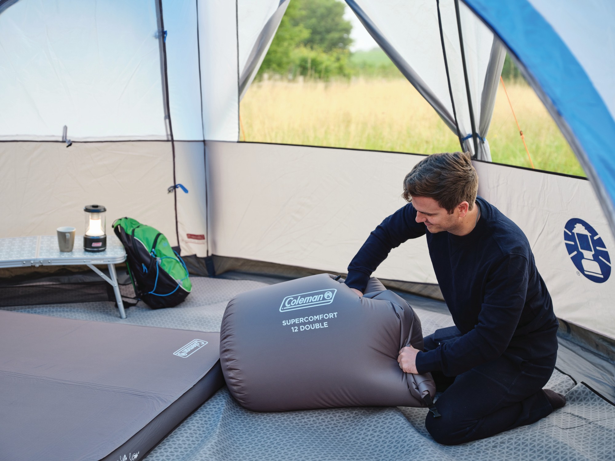 Colchón autoinflable SUPERCONFORT 7.5 Double  (200 x 128 x 7,5 cm)